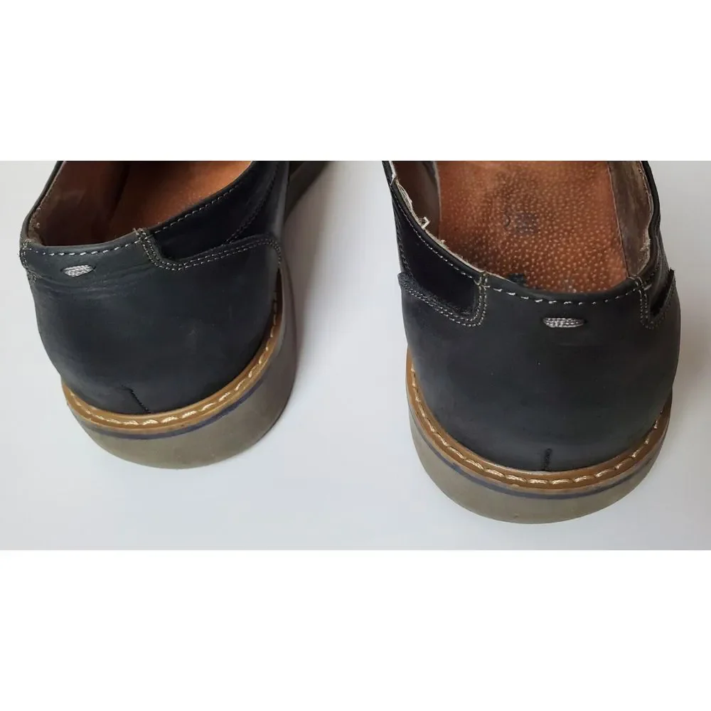 Florsheim Union Plain Toe Oxfords Black Leather‎ Men's 11.5 Dress Casual Lace